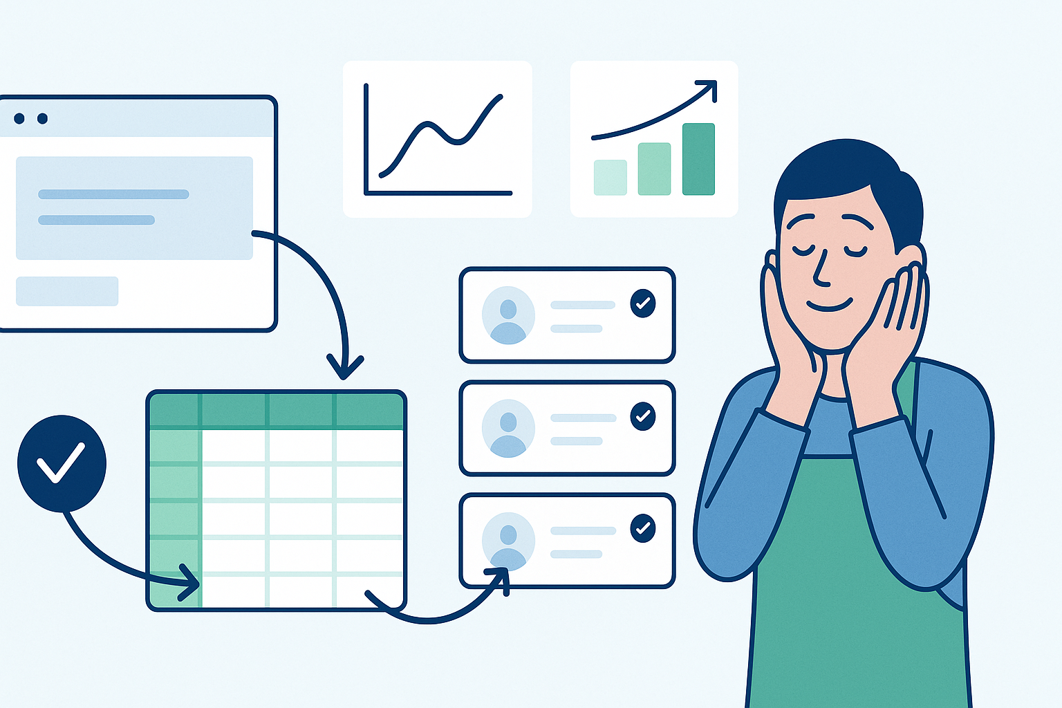 Синхронизация сайта с Google Таблицами и CRM: быстрая интеграция для малого бизнеса